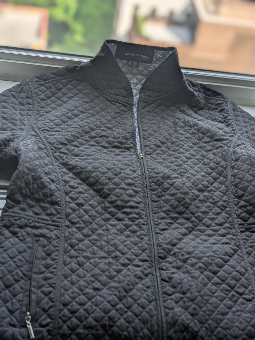 Quilted Jacket XL Weatherproof Garment Company Black